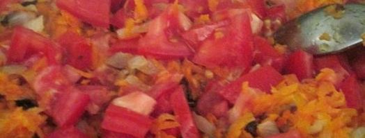 пилав — плов из мидий. Шаг 5