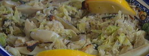 пилав с цыпленком и топинамбуром. Шаг 16