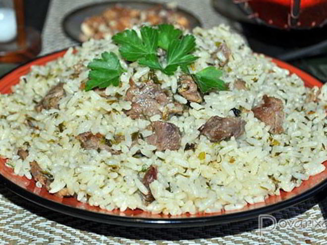 Рецепт плова бухарского