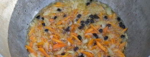 плов дачный с карпом. Шаг 13