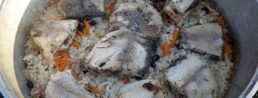 плов дачный с карпом. Шаг 18