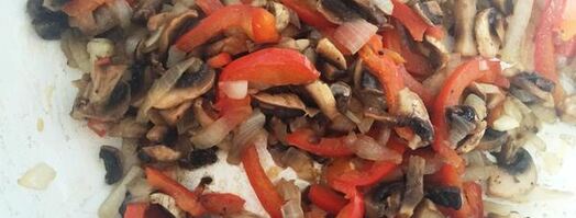 плов из киноа с грибами. Шаг 2