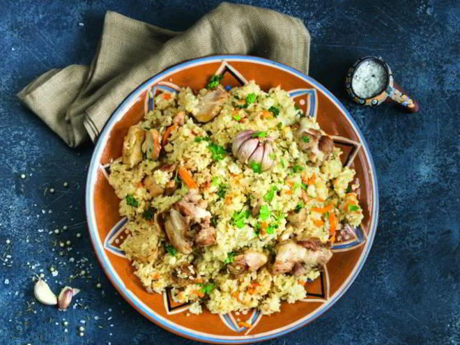 Рецепт плова из куриных бедрышек