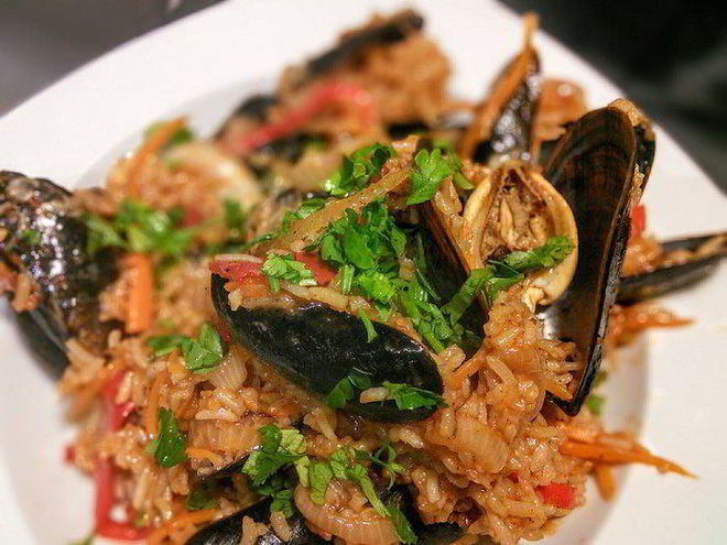 Рецепт плова из мидий