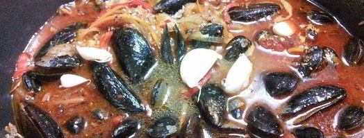 плов из мидий. Шаг 5