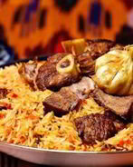 Плов из свинины, баранины и курицы в мультиварке