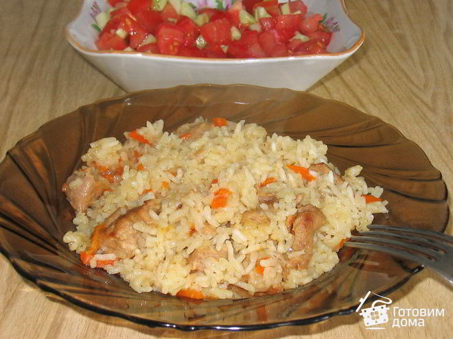 Рецепт плова по-домашнему