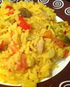 Плов постный