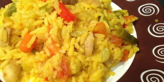 Плов постный