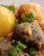 Плов с айвой