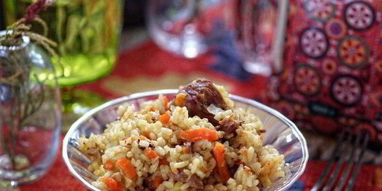 Плов с бараниной