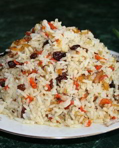 Плов с фруктами