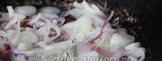 плов с грибами в мультиварке. Шаг 4