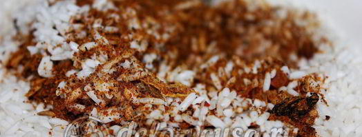 плов с грибами в мультиварке. Шаг 10