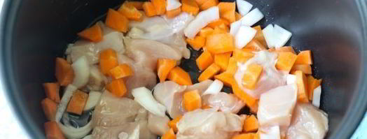 плов с куриной грудкой в мультиварке. Шаг 6