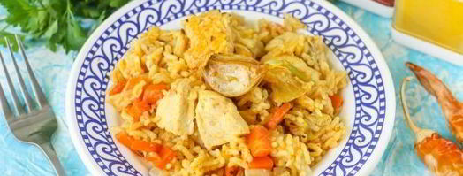 плов с куриной грудкой в мультиварке. Шаг 10