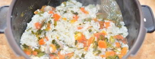 плов с куриными сердечками в мультиварке. Шаг 5