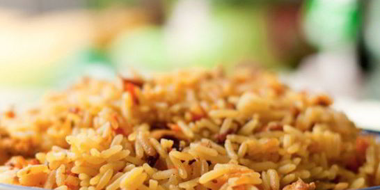 Плов с курицей и барбарисом