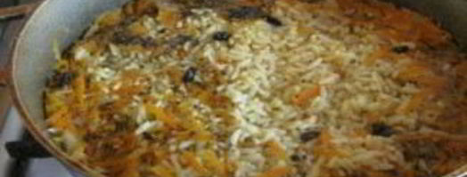 плов с курицей в утятнице. Шаг 11