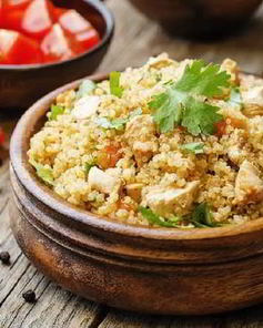 Плов с курицей