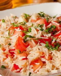 Плов с помидорами