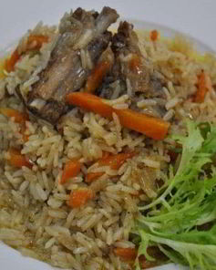 Плов с ребрышками