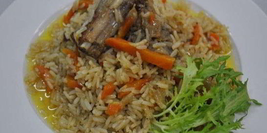 Плов с ребрышками