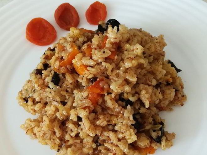 Рецепт плова с сухофруктами