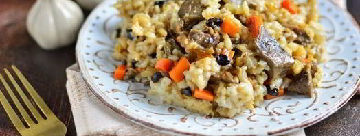 плов с телятиной в мультиварке. Шаг 7