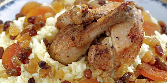 Плов с цыпленком