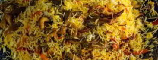 плов с вешенками. Шаг 5