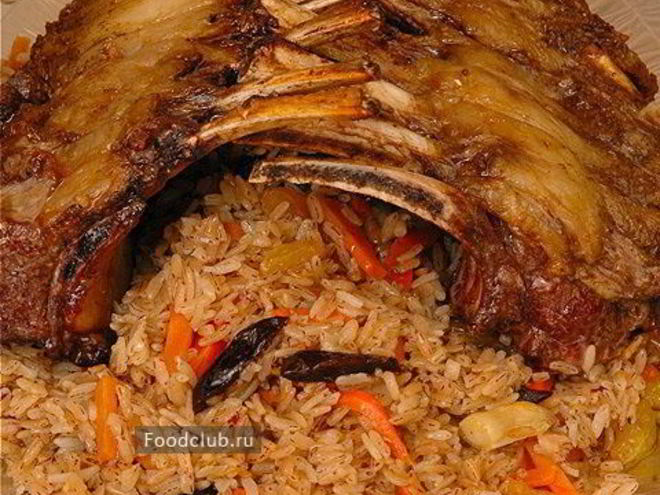 Рецепт плова с ягнятиной