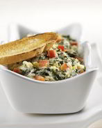 Плов со шпинатом