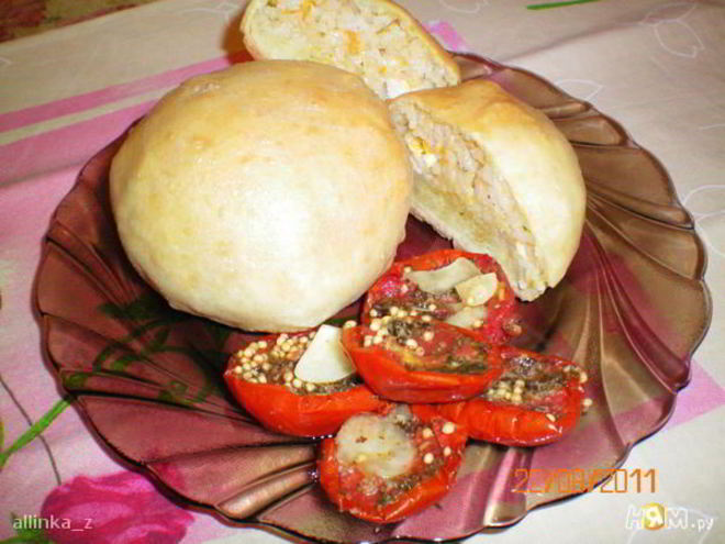 Рецепт плова в булочке