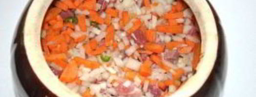 плов в горшочках со свининой. Шаг 2