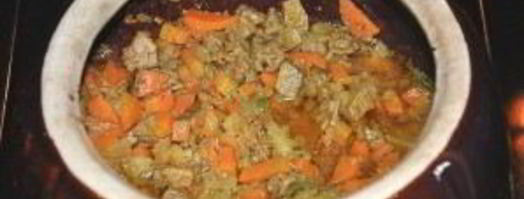 плов в горшочках со свининой. Шаг 3