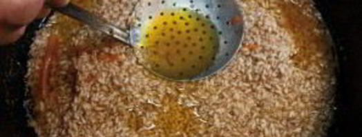 плов в казане по-узбекски. Шаг 13