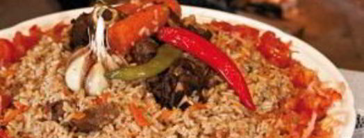 плов в казане по-узбекски. Шаг 19