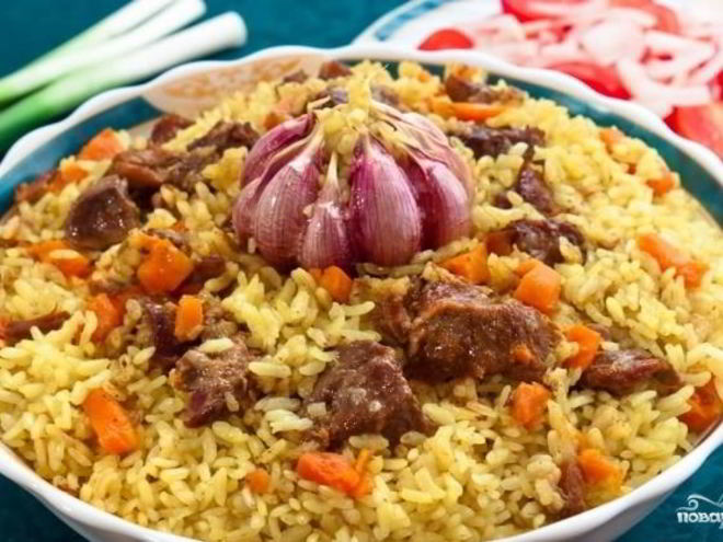 Рецепт плова в мультиварке панасоник
