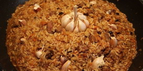 Плов в воке