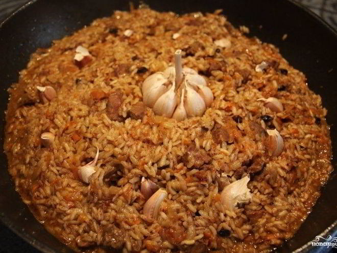 Рецепт плова в воке