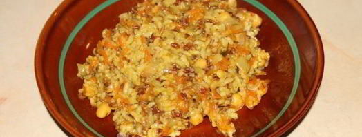 плов вегетарианский с нутом. Шаг 12