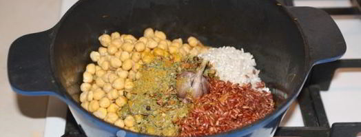 плов вегетарианский с нутом. Шаг 8