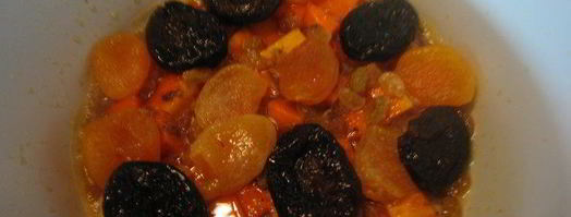 пряный плов с тыквой и сухофруктами. Шаг 2