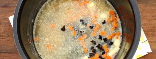 сладкий плов в мультиварке. Шаг 10