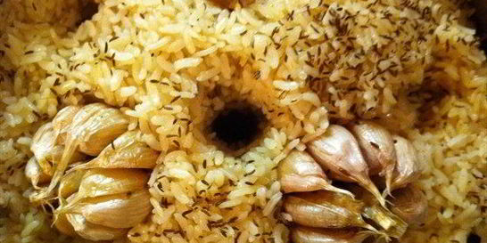 Узбекский плов с бараниной и нутом