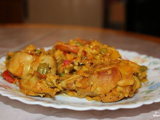 Рецепт валенсийской паэльи