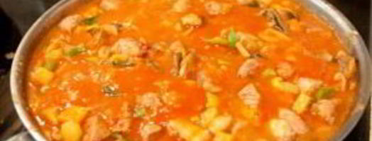 подливка из тушенки. Шаг 8