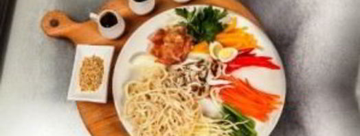 пшеничная лапша с курицей и овощами. Шаг 2