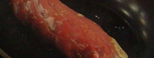 филе теленка фаршированное маслом грецкого ореха с рагу из кольраби. Шаг 4